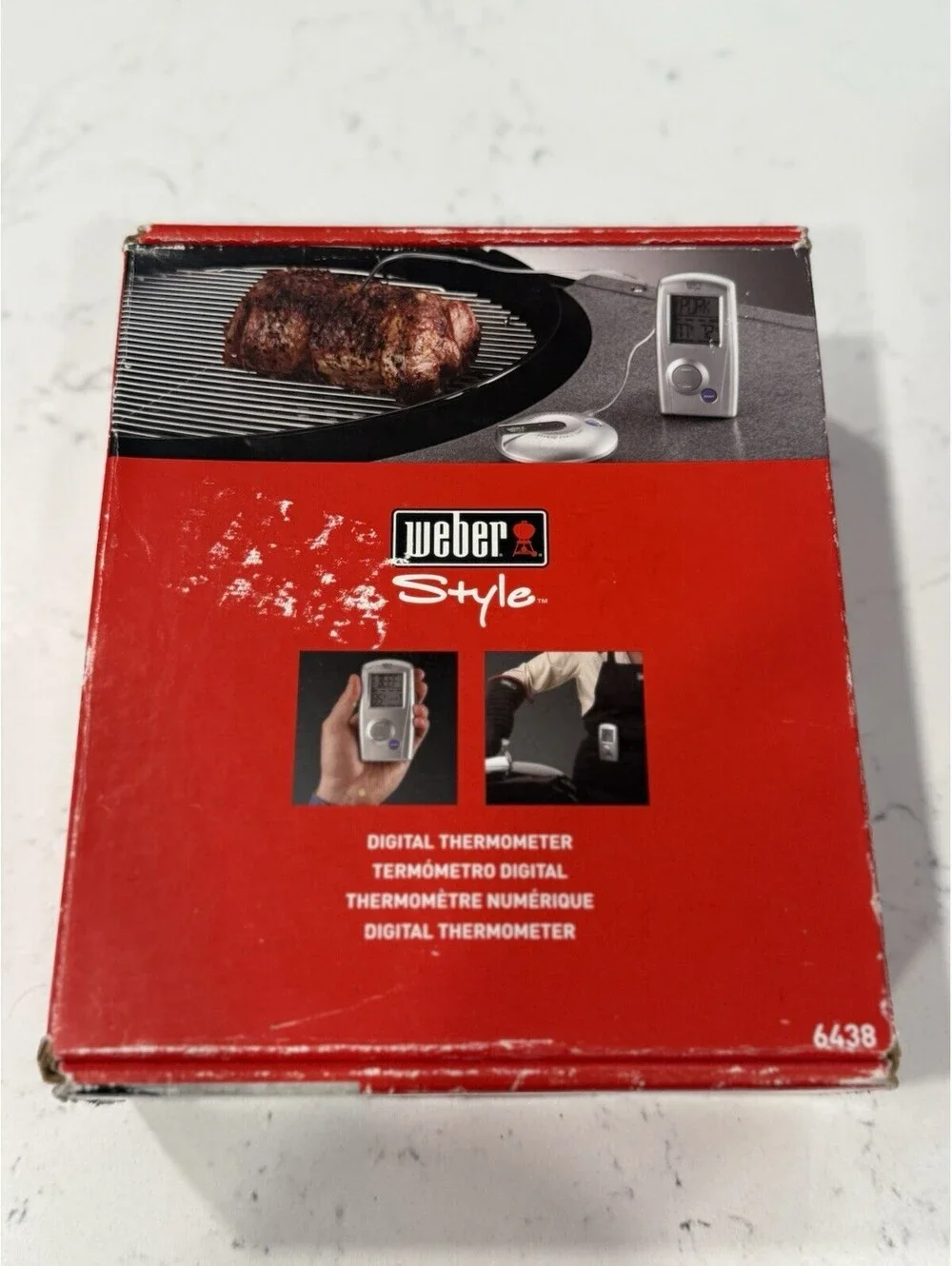 Weber Style Digital Thermometer 6438 Barbecue Beeper